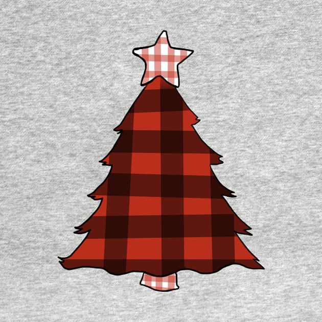 Plaid Christmas Tree by RachWillz